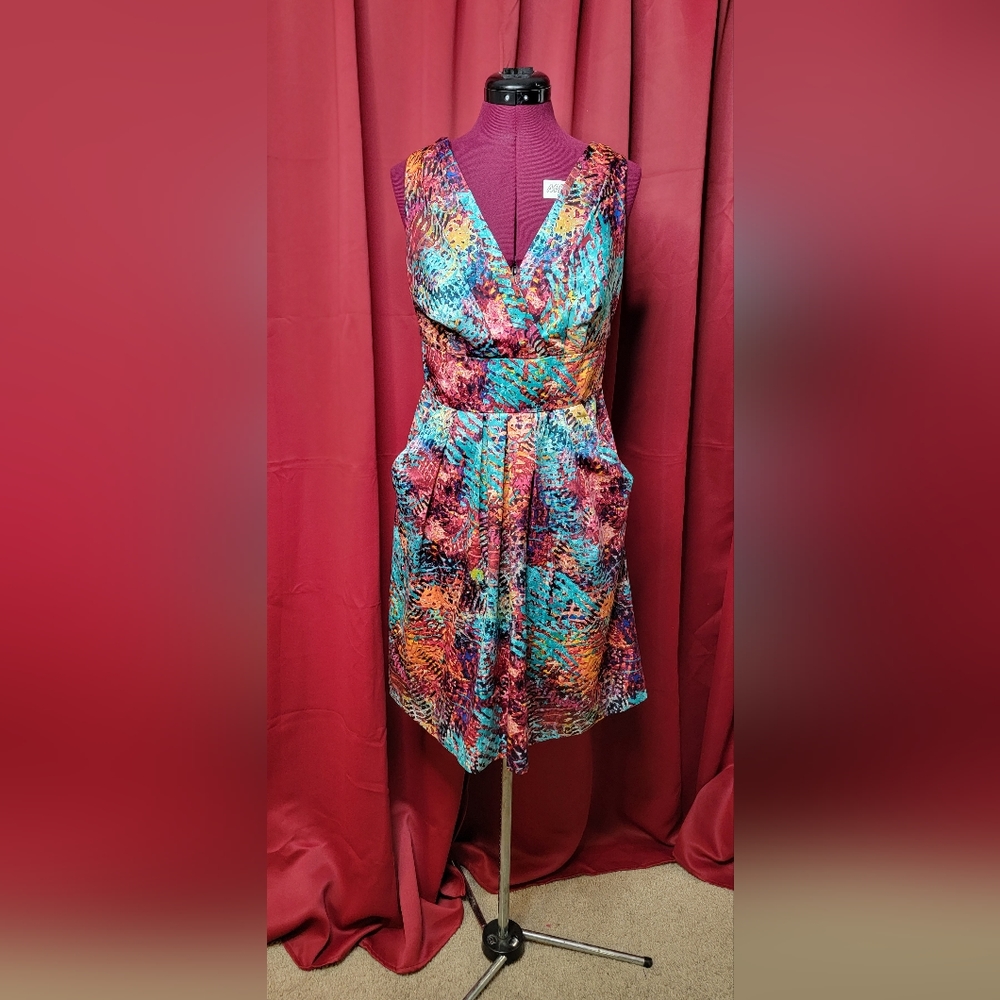 Corey P Dress size M beautiful print spring/summer dress
